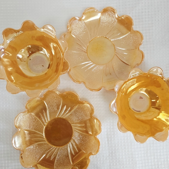 3/$150🌟 Vintage Lotus Lustreware Bowl And Plate Set - Picture 6 of 6